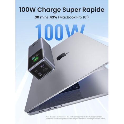 Power Bank Solaire 50000mAh - Chargeur Portable Avec Panneau Monocristallin, 4 USB, Qi, Lampe LED - Pour Randonnée Et Voyage