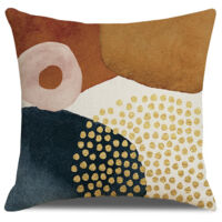 Housse De Coussin Carrée Xcm X Peinture à L'huile Paris Europe Paysage France Tour Eiffel Noir Blanc Et Y 45 X 45 Cm