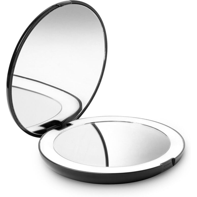 Viverso Zoom me Miroir cosmétique à grossissement x 5, température de couleur de l'éclairage Viverso Zoom me Miroir cosmétique à grossissement x 5, température de couleur de l'éclairage