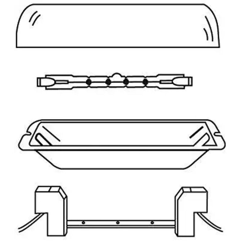 Lot De 20 Douilles R7S 118 Mm Métal & Céramique - Pour Projecteurs Halogènes & LED - Qualité Pro, Longue Durée