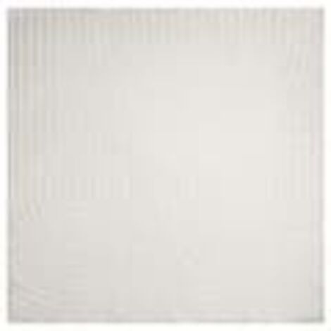 Tapis carré Bella Zen Blanc cassé (1/5)