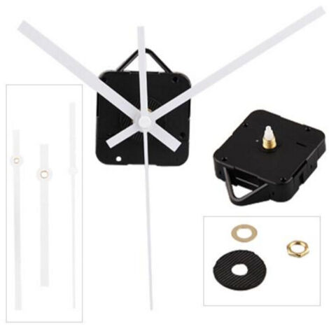 Insert D'horloge 55 Mm En Métal - Mouvement Horloge Bricolage, Tête Ronde Incrustée Pour Création Ou Remplacement D'horloge Artisanale