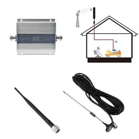 Amplificateur de signal 4G, répéteur GSM 900 MHz, 2G, 3G, 4G, LTECS1800-2100, gain 68 dB