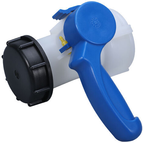 Enowelir Vanne papillon avec écrou flottant en aluminium DN40 pour cuve 1000 litres IBC (1/4)