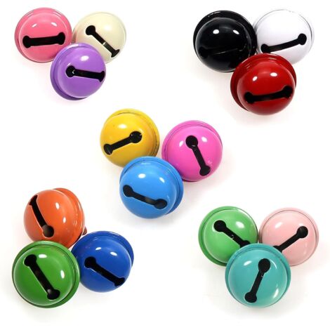 Lot de 15 petites cloches décoratives en métal (couleurs aléatoires) (1/5)