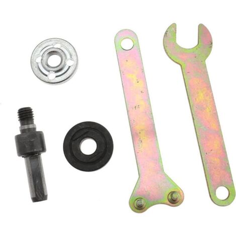 Mandrin à tige de 10 mm pour mandrin de perçage, adaptateur de meuleuse, disques de coupe, outils à disque (1/3)