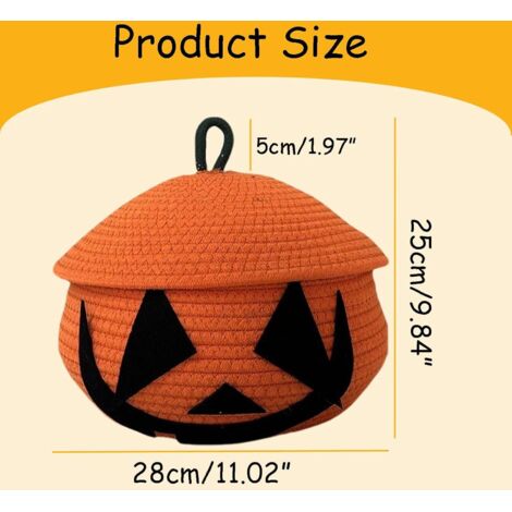 ABOOFAN Panier De Rangement Tressé Avec Couvercle – Osier Rond Pour Fruits, Légumes, Snacks, Pâtisseries