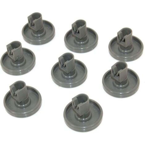 Roulettes pour lave-vaisselle – 8 roulettes pour panier inférieur – Faure, Zanussi, AEG, Electrolux, Ikea… (1/4)