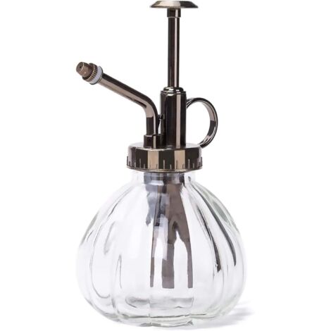 Arrosoir en verre fleur,Arrosoir vaporisateur,Arrosoir plante vintage,arrosoir vaporisateur plante interieur,Arrosoir en verre vintage,Vaporisateur d'arrosage en verre,Arrosoir à une (Transparent) (1/5)
