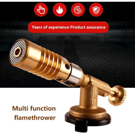 Pistolet Torche De Cuisine Propane Gutenguy - Flamme Réglable 2840°F - AK48