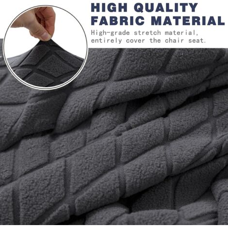 Gräfenstayn® 4pcs coprisedia Sofia con motivo jacquard e fiocco Gräfenstayn® 4pcs coprisedia Sofia con motivo jacquard e fiocco