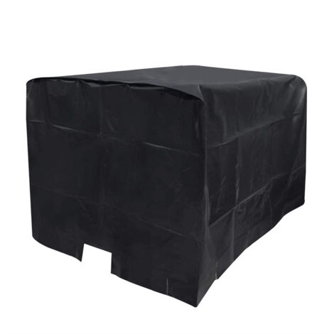 Bache pour Cuve IBC 1000L,Bache de Réservoir d'eau Couvercle,Anti-UV Anti-Poussière Bache de Housse Protection-116 x 100 x 120 cm (1/4)