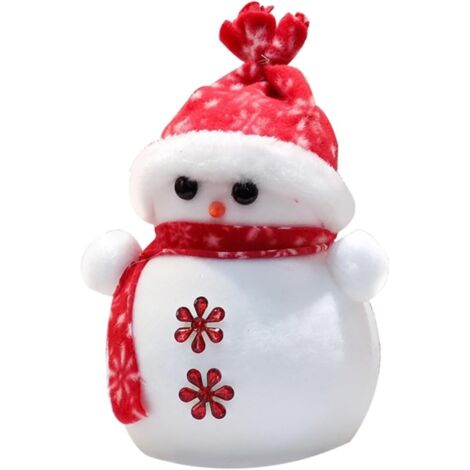 Christmas Plush Snowman Doll Tabletop Decorations, Christmas Snowman Ornaments for Home Kitchen Xmas Holiday Party De (1/3)
