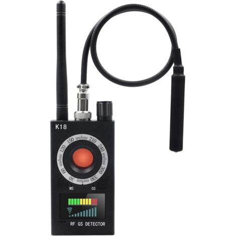 Détecteur Anti-Espion Détecteur de Caméra Détecteur de Signal RF Détecteur de Bogue GPS Détecteur de Caméra Cachée Détecteur de Fréquence de Scanner Radio Radar pour Dispositif de Suivi GSM (1/5)