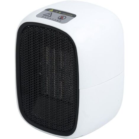 Chauffage Appoint Intérieur Compact Réglable Protection Surchauffe Basculement Céramique PTC Rapide Silencieux (1/4)