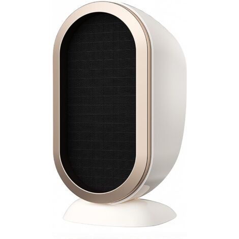 Chauffage Appoint 1200W Portable Céramique PTC Télécommande Thermostat Oscillation 50° 2 Modes Chambre Blanc (1/4)