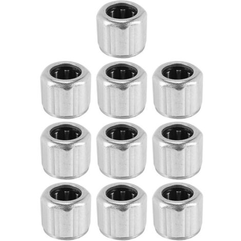 Lot de 10 roulements à aiguilles HF081412 avec bague extérieure octogonale, conçus pour une utilisation en tant qu'aiguilles à sens unique. (1/4)