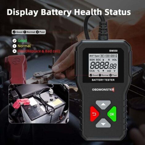 Testeur De Charge Batterie Et Alternateur Automatique ATE-81091 - NEUF