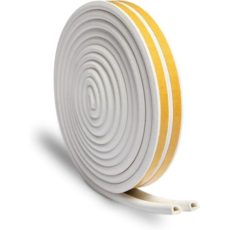 Bandes d'étanchéité pour portes et fenêtres - bandes d'isolation chaude et froide et coupe-vent, insonorisées et coupe-vent 250 × 2 cm (2 pièces) (1/4)