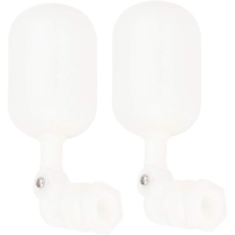 VAnne à Flotteur à Filetage Mâle 2 pièces G3 / 8 avec Bras Réglable Vanne à Flotteur en Plastique à Arrêt Automatique pour Montage Sur Réservoir d'Eau (1/4)