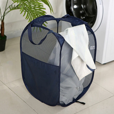 Grand Panier à Linge Panier à Linge Pliable Pliable Filet Panier à ...