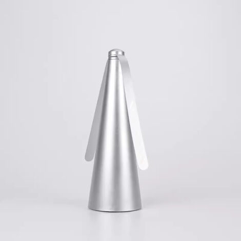Ventilateur Anti-Mouche, Répulsif à Pales Extérieur & Intérieur pour Eloigner Les Mouches de la Table, Répellante Moustique Fan(argent) (1/3)