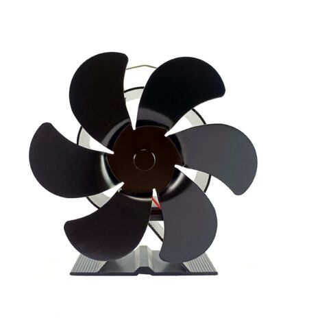 Ventilateur de poêle à bois-ventilateur de cheminée à énergie thermique à 6 pales-ventilateur silencieux pour poêle à bois/cheminée (1/4)
