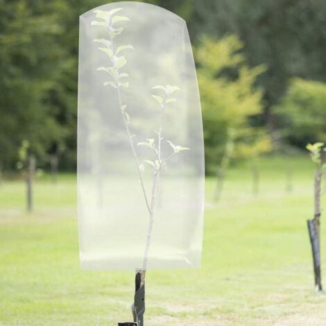 Couverture végétale contre le gel - couverture végétale universelle de protection contre le gel, couverture d'arbustes transparente - pour la protection contre le gel hivernal (1/4)