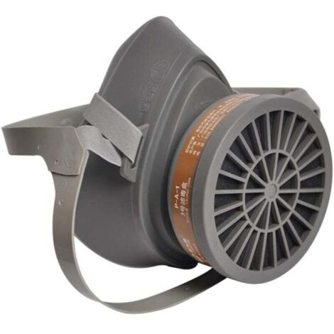 Enowelir Masque à gaz demi-masque 3600, respirateur à particules avec cartouche filtrante, masque de protection, équipement de protection individuelle (1/4)