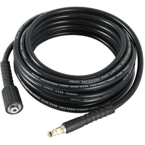 Enowelir Kärcher Série K Convient pour K2, K3, K4, K5 Tuyau haute pression de jardin Outil de nettoyage de voiture 8M (1/4)