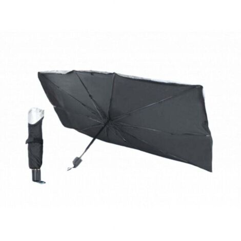Pare-Soleil voiture pour Pare-Brise CAR PARASOL - VENTEO - Contre les rayons UV - Pare-Brise avant Universel 140 x 80 cm - Parapluie Pare-Soleil pliable pour auto - Matériau réfléchissant - Protection
