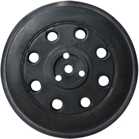 Enowelir Plateau De Ponçage Dur Ø 125 Mm Compatible Bosch PEX 12 125 400 A Support Rond 8 Trous (1/4)