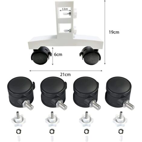 Lot 2 Supports Supports Radiateur Aluminium Réglables 13-18cm - Lot De 2 Pieds Blancs Hauteur Ajustable Lot 2 Supports Supports Radiateur Aluminium Réglables 13-18cm - Lot De 2 Pieds Blancs Hauteur Ajustable