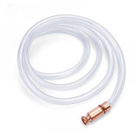 Pompe à Siphon à gaz à amorçage Automatique Essence/Carburant/secoueur de sécurité Siphon Sonde à Auto-amorçage Antistatique Facile à Nettoyer Tuyau d'aspiration Manuel Tuyau de pompage (1/4)