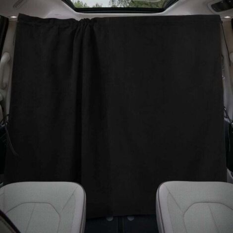 Rideaux de Séparation pour Voiture, Pare Soleil Voiture en Daim pour FenêTres LatéRales Avant et ArrièRe, Rideaux de Camping Amovibles 120x95cm (lot 2) (1/4)
