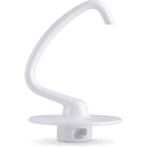 Enowelir Crochet Pétrisseur Compatible avec Mélangeurs sur Socle à Tête Inclinable 4.5 QT Accessoire pour Pétrir la Pâte