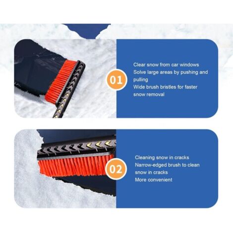 Brosse Rotative Ronyme Kit Brosse à Fart Ski/Snowboard - Poignée Ergonomique - Pour Entretien Des Skis Brosse à Rouleau Interchangeable