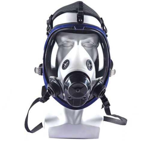 TONYSA Masque Respiratoire Intégral, Casque de Protection Faciale Pour Peindre, Vapeur et