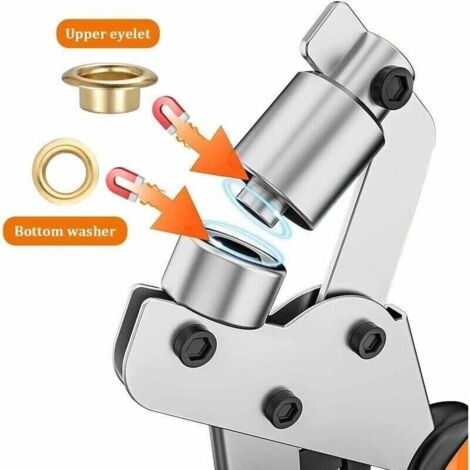 Lot De 4 Pinces à œillets Pour Bâche - Attaches De Fixation Sans Outil - Pour Piscine, Camping, Tente, Balcon