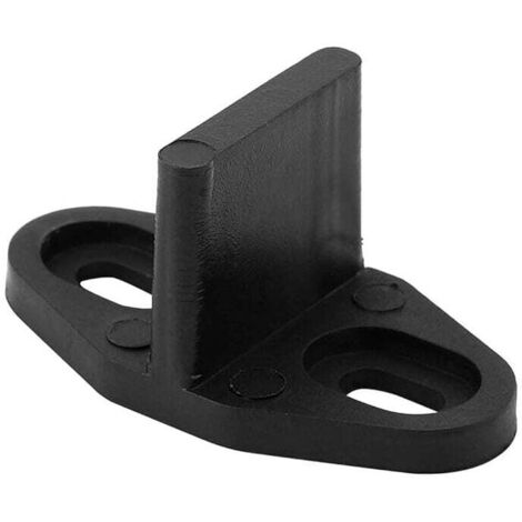 Enowelir Rehausseurs de Meubles Réglables 10 cm pour Lit Table Canapé Bureau Pieds de Chaise Robuste Noir (1/4)