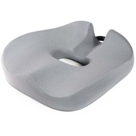 Enowelir Coussin de Siège Relevable pour Bureau à Domicile Protection des Hanches Sédentaires Gris (1/4)
