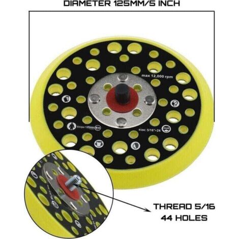 Plateau de ponçage net 150 mm Grip - MIRKA 8292605011 | Leroy Merlin