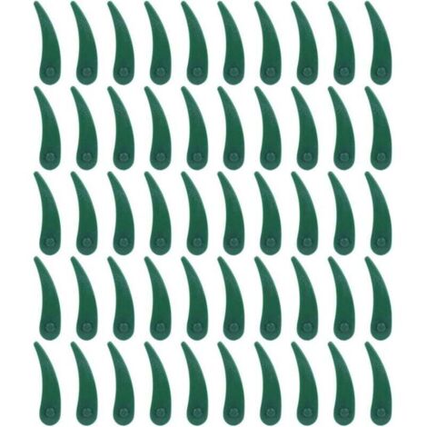 Lot de 50 lames de rechange en plastique pour coupe-bordures Bosch Durablade Art 23-18 LI Art 26-18 LI (1/4)