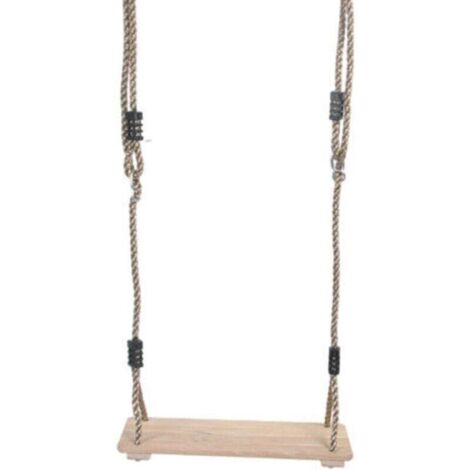 Balançoire pour Enfant 40x16cm avec Planche en Bois de pin Massif (1/4)