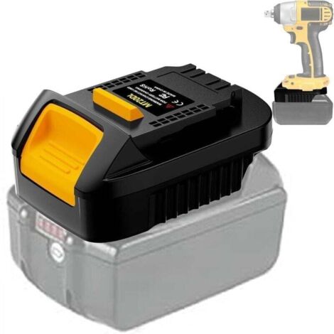 Adaptateur de Batterie pour Makita et Dewalt, Adaptateur de Conversion pour Batterie Makita 18V en Batterie (1/4)