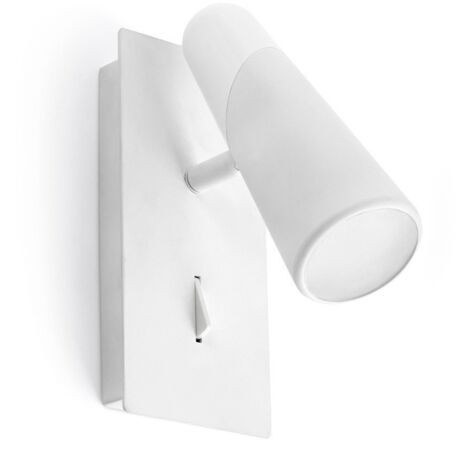 Faro Lao - Projecteur mural intérieur réglable à 1 lumière LED Blanc