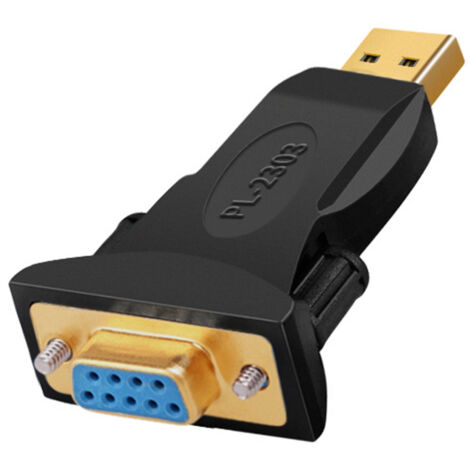 Adaptateur Série Usb Vers Rs232 - Port Com - Convertisseur Rs232 - Adaptateur Pour Pda Modems Scanner Imprimante Label Writer Etc. (1/5)