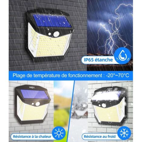 Feux LED Solaires Pour Moto - Clignotants D'avertissement, étanches, Avec Bande Adhésive - Améliore La Visibilité