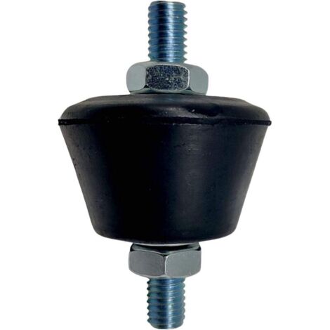 Silent Bloc Conique pour Climatiseur M8 Pied Anti Vibration avec Écrous et Rondelles Lot 4 Silent Bloc M8 Fixation Murale pour Support Mural Climatiseur Reversible
