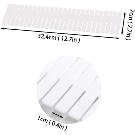 Lot De 2 Organiseurs De Tiroirs Pour Sous-vêtements, Organiseur De Sous-vêtements En Plastique Organiseurs De Tiroirs Empi 92383406